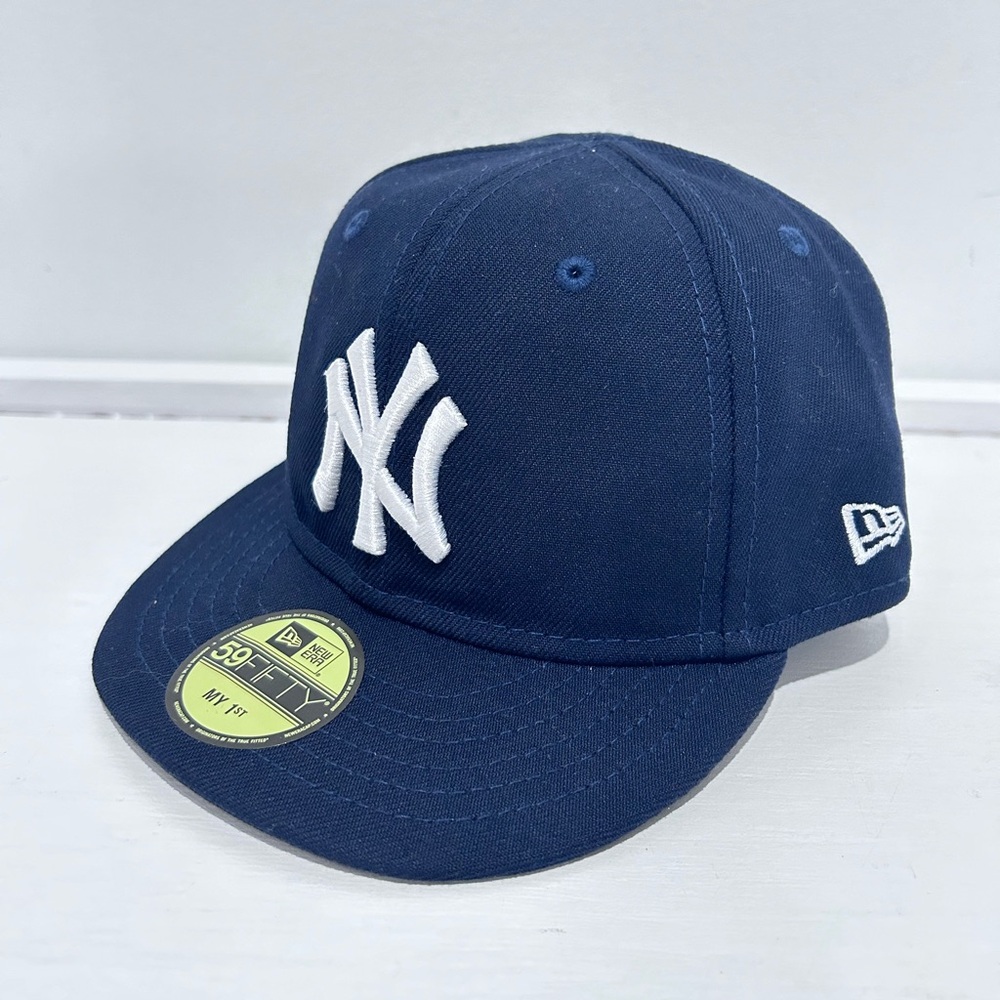 New Era Infant Navy New York Yankees Oceanside 59FIFTY Fitted Hat Size 48.3‎ cm